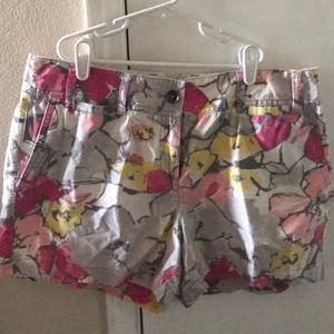 Loft flower shorts